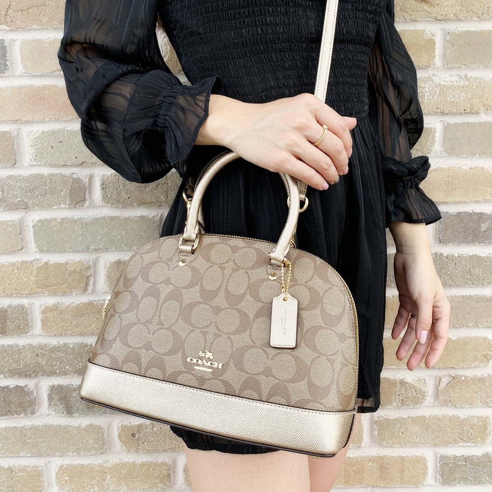 Gaby’sBags👜💕-Coach Satchel &Crossbody rose gold - Picture 3 of 6